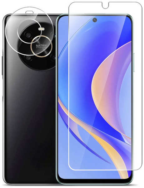 Защитное стекло BoraSCO для Huawei Nova Y90 0.26mm Hybrid Glass Transparent 71146 21597969