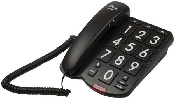Телефон Ritmix RT-520 Black 21599308