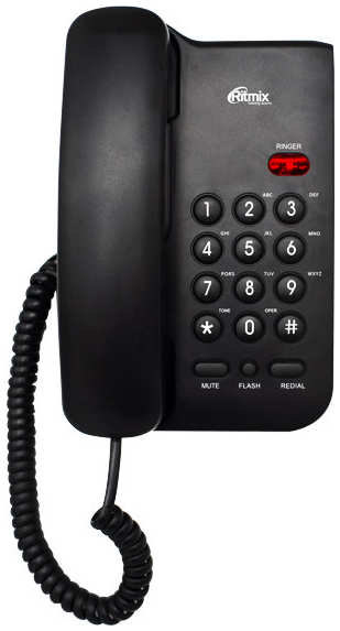 Телефон Ritmix RT-311 Black 21599397