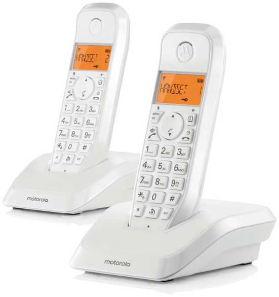 Радиотелефон Motorola S1202 White 21599816