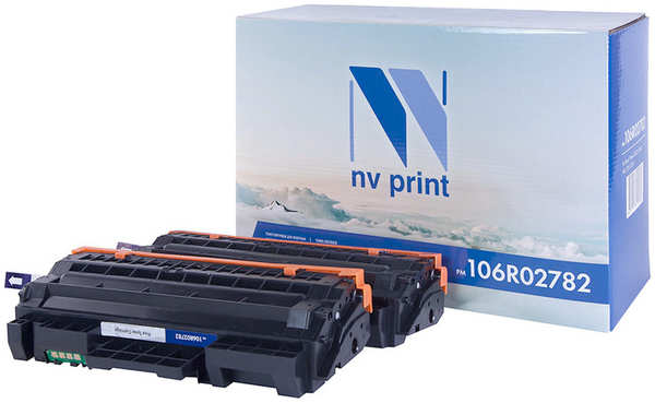 Картридж NV Print 106R02782 Black для Phaser 3052/3260/WC 3215/3225 (6000k) 2шт 21662461