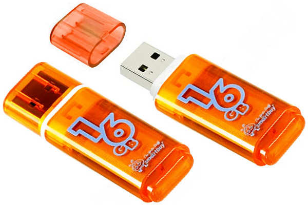 USB Flash Drive 16Gb - SmartBuy Glossy Orange SB16GBGS-Or 21664522
