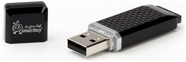 USB Flash Drive 32Gb - SmartBuy Quartz Series Black SB32GBQZ-K 21668506