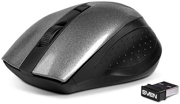 Мышь Sven RX-325 Wireless Silver-Black