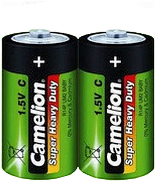 Батарейка C - Camelion Green R14 R14P-BP2G (2 штуки) Camelion R14