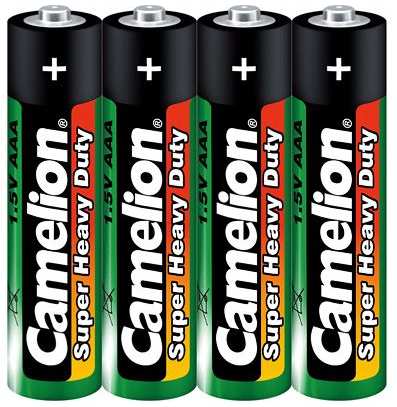 Батарейка AAA - Camelion Green R03 R03P-BP4G (4 штуки) Camelion R03