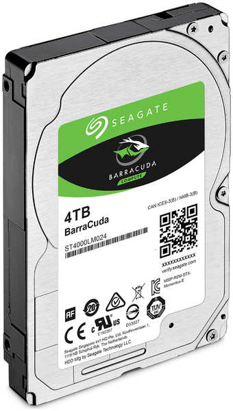Жесткий диск Seagate BarraCuda 4Tb ST4000LM024 21716560