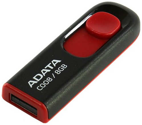 USB Flash Drive 8Gb - A-Data C008 Classic -Red AC008-8G-RKD