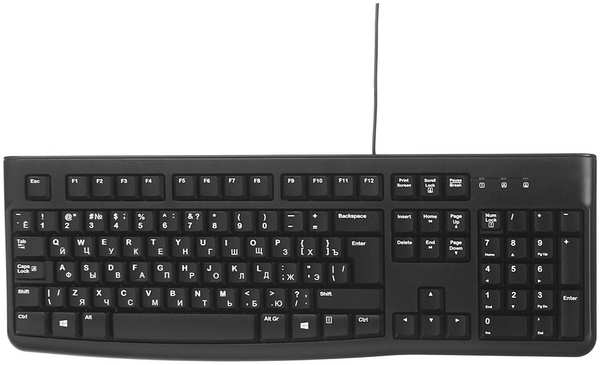 Клавиатура Logitech Keyboard K120 Black USB 920-002522 2172929