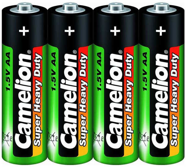 Батарейка AA - Camelion R6 R6P-BP4G (4 штуки) 21731324