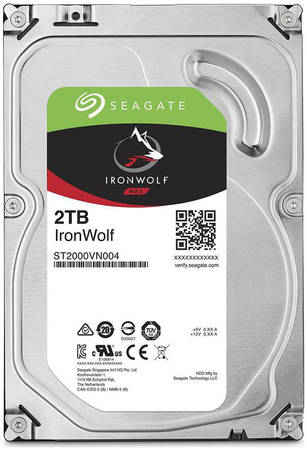 Жесткий диск Seagate IronWolf NAS 2Tb ST2000VN004 21739573