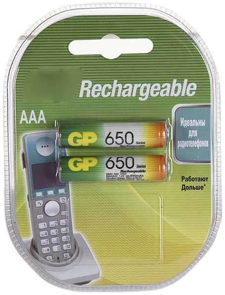 Аккумулятор AAA - GP 65AAAHC-2DECRC2 21756440