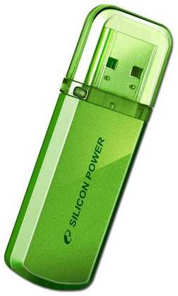 USB Flash Drive 32Gb - Silicon Power Helios 101 Green SP032GBUF2101V1N 2177311