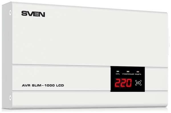 Стабилизатор Sven AVR SLIM 1000 LCD SV-012816 21774984