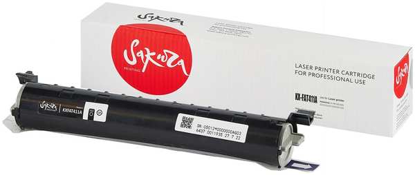Картридж Sakura SAKXFAT411A Black для Panasonic KX-MB1900/KX-MB2000/KX-MB2020/KX-MB2030/KX-MB2051/KX-MB2061 2000k SAKXFAT411А 21799005