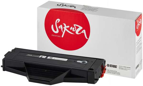 Картридж Sakura SAKXFAT400A7 Black для Panasonic KX-MB1500RU/KX-MB1520RU/KX-MB1530RU/KX-MB1536RU 21799090