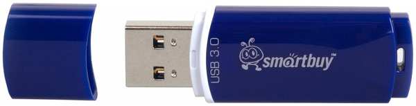 USB Flash Drive 128Gb - SmartBuy Crown SB128GBCRW-Bl