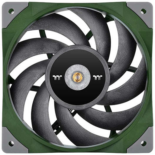 Вентилятор Thermaltake Fan Tt Toughfan 12 Hydraulic Bearing Gen.2 (1 Pack) Racing Green CL-F117-PL12RG-A 218440110