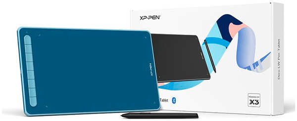 Графический планшет XPPen Deco LW Blue IT1060B_BE 218440694