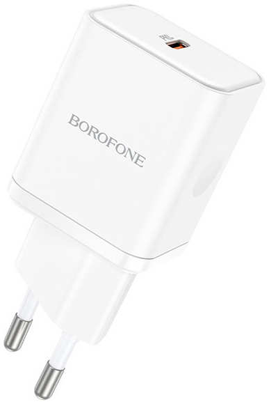Зарядное устройство Borofone BN6 Field 1xUSB-C PD20W 3A White 6974443384291 218442166