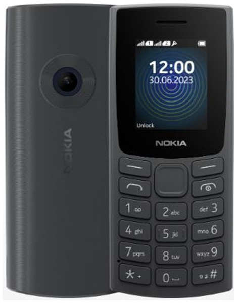 Сотовый телефон Nokia 110 DS (TA-1567) Charcoal 1GF019CPA2C02 218442617