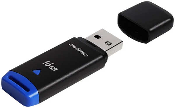USB Flash Drive 16Gb - SmartBuy Easy Black SB016GBEK Easy SB016GBEK 218444712