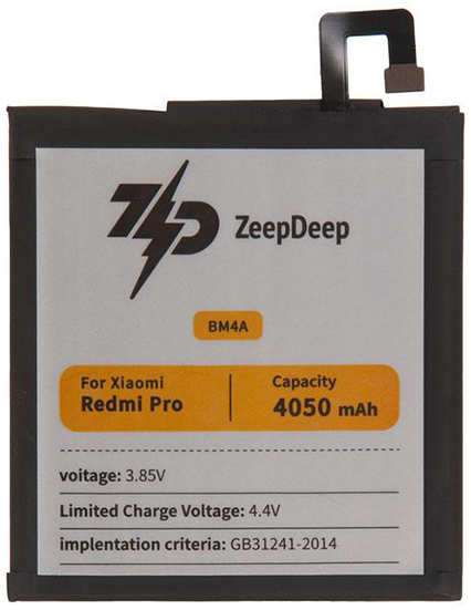 Аккумулятор ZeepDeep Asia (схожий с BM4A) для Xiaomi Redmi Pro 888674 218445516