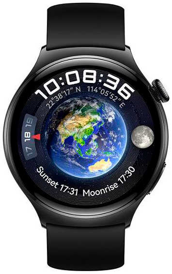 Умные часы Huawei Watch 4 ARC-AL00 Black-Black Strap 55020APA 218446890