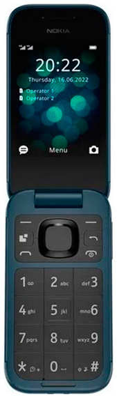 Сотовый телефон Nokia 2660 (TA-1469) Dual Sim Blue 218447559