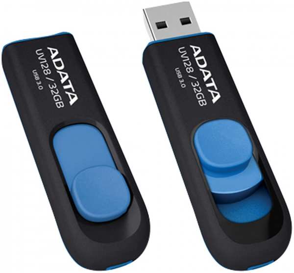 USB Flash Drive 32Gb - A-Data DashDrive UV128 USB 3.0 Blue AUV128-32G-RBE 21844847