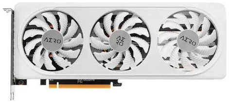 Видеокарта GigaByte GeForce RTX 4060 AERO OC 8G 2460MHz PCI-E 4.0 8192Mb 17000MHz 128-bit 2xHDMI 2xDP GV-N4060AERO OC-8GD