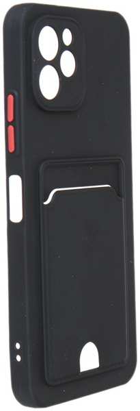 Чехол Neypo для Huawei Nova Y61 Pocket Matte Silicone с карманом Black NPM59846 218449300