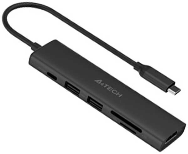 Хаб USB A4Tech USB-C DST-60C