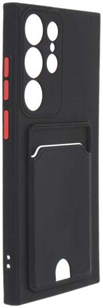 Чехол Neypo для Samsung S23 Ultra Pocket Matte Silicone с карманом NPM59895