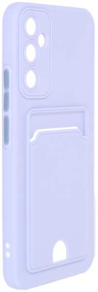 Чехол Neypo для Samsung A34 5G Pocket Matte Silicone с карманом Lilac NPM59514 218449965