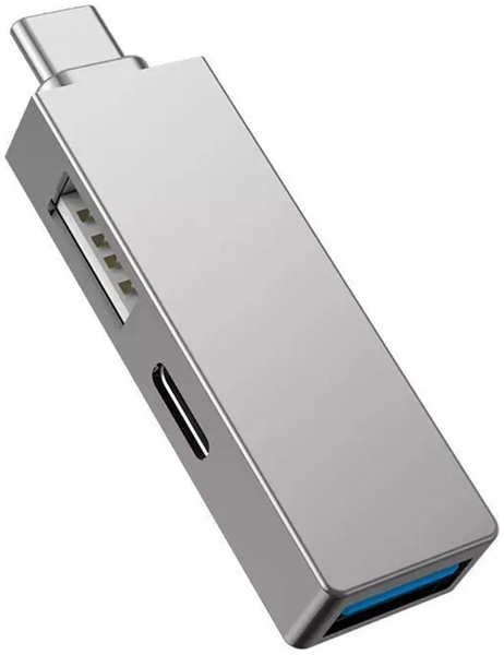 Хаб USB Wiwu T02 Pro USB Type-C Grey 6936686405829 218460224