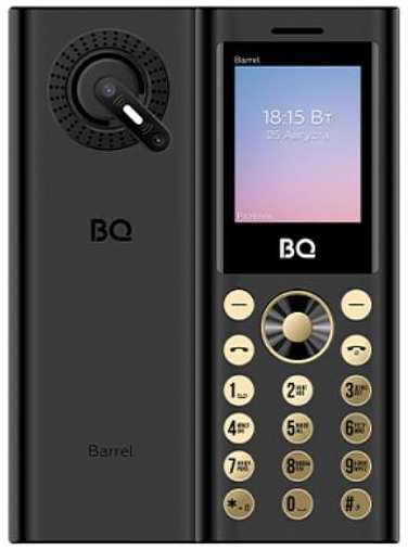 Сотовый телефон BQ 1858 Barrel Black-Gold 218460267