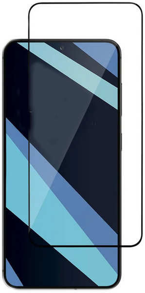 Защитное стекло Pero для Samsung Galaxy S24 Full Glue Black PGFG-S24