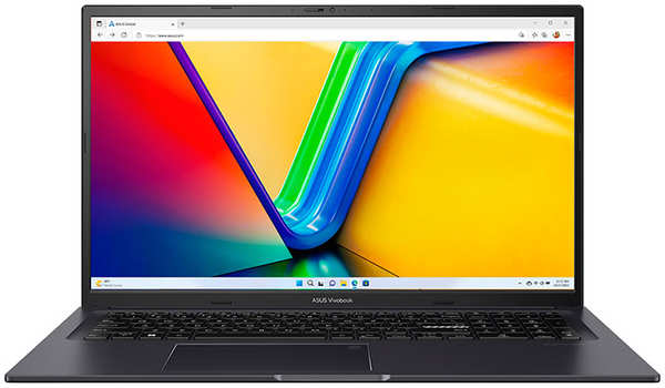 Ноутбук ASUS VivoBook 17X K3704VA-AU102 90NB1091-M00420 (Intel Core i9-13900H 2.6GHz/16384Mb/1Tb SSD/Intel Iris Xe Graphics/Wi-Fi/Cam/17.3/1920x1080/No OS) 218461365
