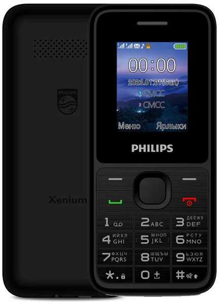Сотовый телефон Philips Xenium E2125 Black 218461542