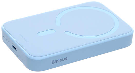 Внешний аккумулятор Baseus Power Bank OS Magnetic Mini Wireless 6000mAh 20W Blue PPCX130003 218461971
