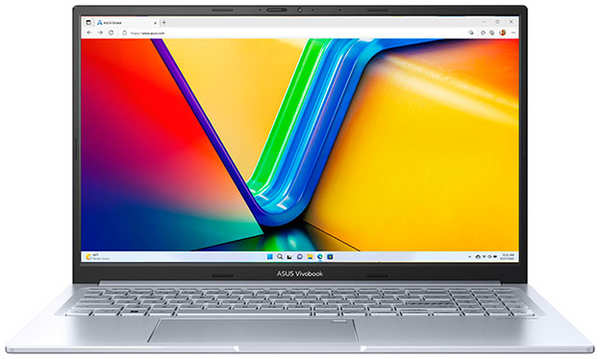 Ноутбук ASUS VivoBook 15X K3504ZA-MA060 90NB11S2-M002C0 (Intel Core i5-1235U 1.3Ghz/8192Mb/512Gb SSD/Intel Iris Xe Graphics/Wi-Fi/Bluetooth/Cam/15.6/2880x1620/No OS)