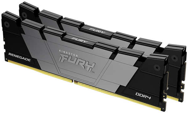 Модуль памяти Kingston Fury Renegade XMP DDR4 DIMM 4800MHz PC4-38400 CL19 - 16Gb (2х8Gb) KF448C19RB2K2/16