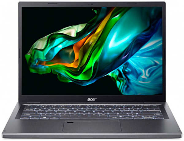 Ноутбук Acer Aspire 5 14A514-56M NX. KH6CD.004 (Intel Core i5-1335U 1.3GHz/16384Mb/1Tb SSD/Intel Iris Xe Graphics/Wi-Fi/Bluetooth/Cam/14.0/1920x1200/no OS)