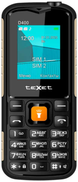 Сотовый телефон teXet TM-D400 Black 218463686