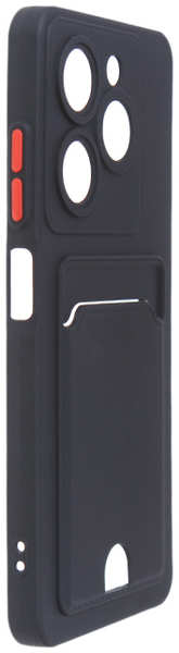 Чехол Neypo для Tecno Spark Go 2024 / Pop 8 Pocket Matte Silicone с карманом Black NPM75598 218465600