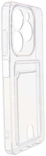 Чехол Neypo для Tecno Spark Go 2024 / Pop 8 Pocket Silicone с карманом Transparent ACS75619 218465602