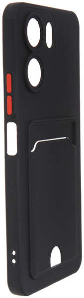 Чехол Neypo для Xiaomi Redmi 13C / Poco C65 Pocket Matte Silicone с карманом Black NPM75318 218465677