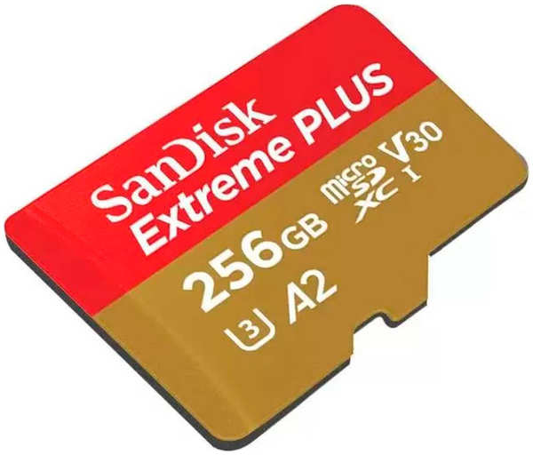 Карта памяти 256Gb - SanDisk Micro SDXC Class 10 UHS-I A2 C10 V30 U3 Extreme SDSQXAV-256G-GN6GN 218466077