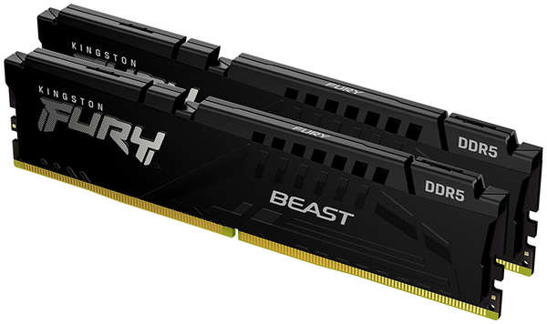 Модуль памяти Kingston Fury Beast Black EXPO DDR5 DIMM 5200MHz PC-41600 CL36 - 16Gb (2х8Gb) KF552C36BBEK2-16 Fury Beast Black EXPO KF552C36BBEK2-16 218466464